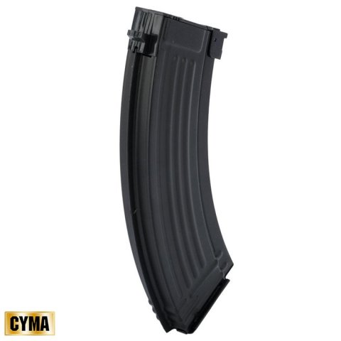 CYMA AK tipi AEG Airsoft Tüfekler için Hi-Cap 600BB Şarjör (Siyah)