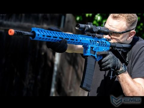 EMG F-1 Firearms UDR-15 Skeletonized AR-15 eSilverEdge  AEG Airsoft Tüfek / C7M M-LOK Handguard