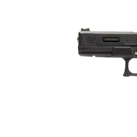 WE Glock 17 T5 Black/Silver GBB Airsoft Tabanca
