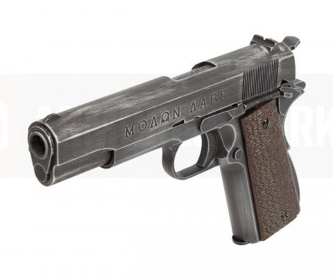 Armorer Works  Full Metal ''Molon Labe'' 1911A1 - Brown Grip