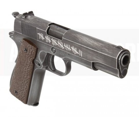 Armorer Works  Full Metal ''Molon Labe'' 1911A1 - Brown Grip