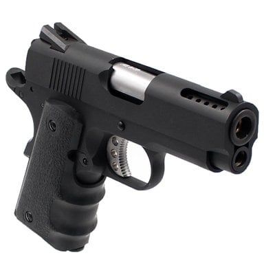 AW COLT 1911 COMPACT BLACK Full Metal Airsoft GBB Tabanca NE1002