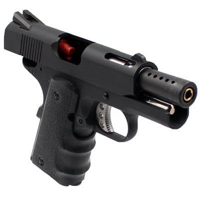 AW COLT 1911 COMPACT BLACK Full Metal Airsoft GBB Tabanca NE1002