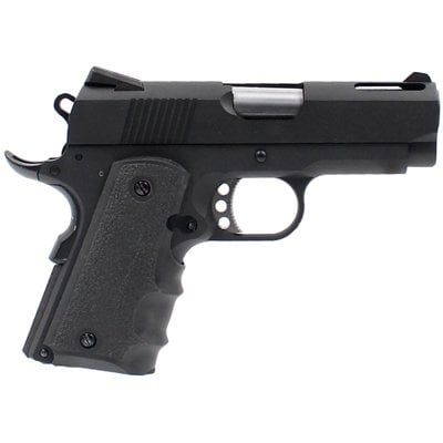 AW COLT 1911 COMPACT BLACK Full Metal Airsoft GBB Tabanca NE1002