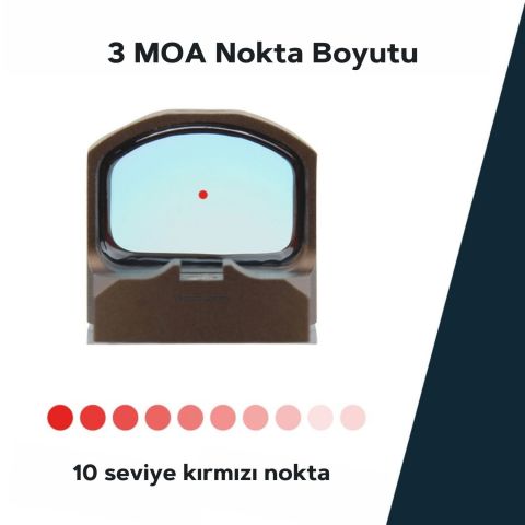 Vector Optics Frenzy-S 1x17x24 AUT RD 3MOA IP67 (MAG) Red Dot Nişangah