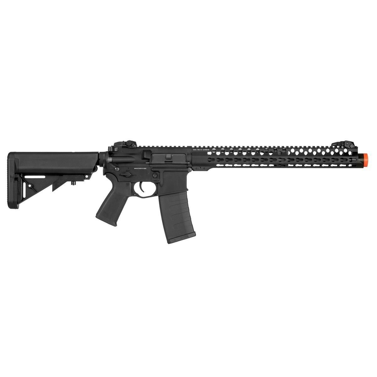 KWA AEG 2.5 VM4 Ronin Gen2 Airsoft Tüfek (Model: X-15 Carbine / 15'' Keymod Handguard) Siyah