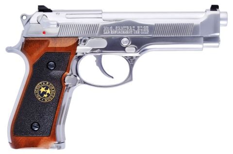 Samurai Edge M9 Airsoft GBB Tabanca- SILVER Gümüş