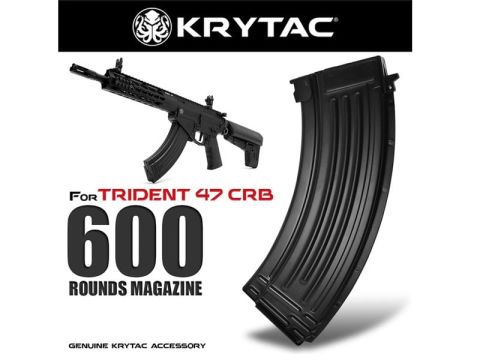 KRYTAC Trident  47 Çelik 600 BB Hi-Capa AK AEG Airsoft Şarjör