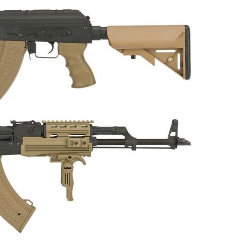 CYMA Field Ops Series AK74 Legionnaire Airsoft AEG Tüfek - Çöl Rengi