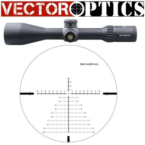 Vector Optics 34mm Continental 4-24x56FFP Tüfek Dürbünü SCFF-29