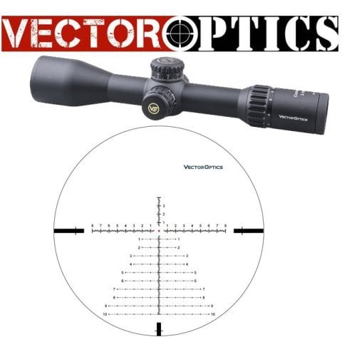 Vector Optics 34mm Continental 3-18x50FFP Tüfek Dürbünü SCFF-28