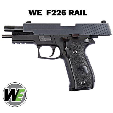 Airsoft Tabanca WE SigSauer F226 Siyah WE-F001-F226