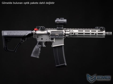 EMG HELIOS Daniel Defense Lisanslı MK18 RIII SILVER Airsoft AEG Tüfeği, CYMA Platinum