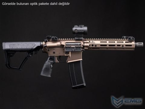 EMG HELIOS Daniel Defense Lisanslı MK18 RIII DESERT Airsoft AEG Tüfeği, CYMA Platinum QBS