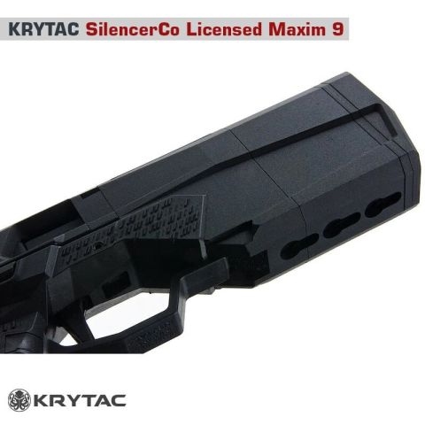 KRYTAC SilencerCo Maxim9 DEPLOYMENT PACK Airsoft Tabanca SIYAH