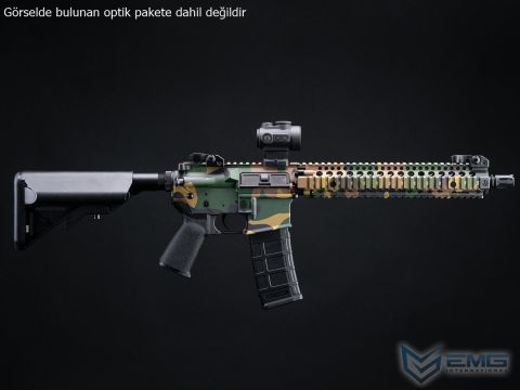 EMG Daniel Defense Lisanslı DDM4A1 WOODLAND Airsoft AEG Tüfeği, CYMA Platinum QBS