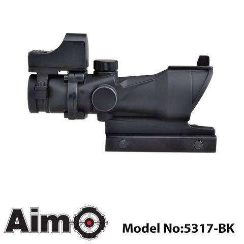 DÜRBÜN ACOG 4X32  +RED DOT AO5317-BK