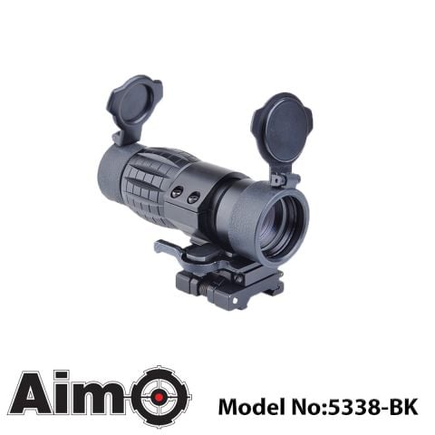 Magnifier 4X Ayarlanabilir QD Ayak AO5338-BK