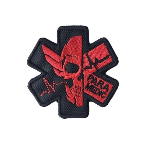 TRAUMA SHOOTER PARAMEDIC PATCH - KIRMIZI