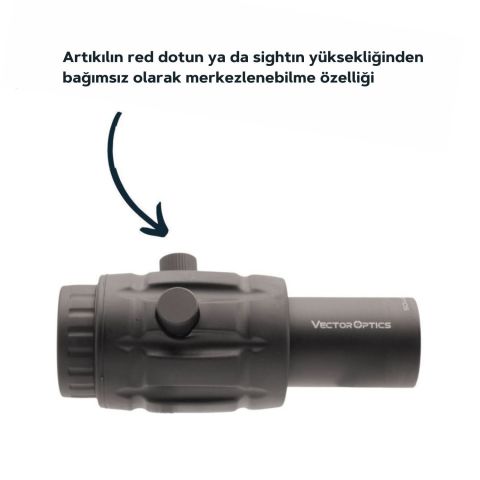 VECTOR 3x MAGNIFIER Yakınlaştırıcı SCOT-07A  SCMF-11