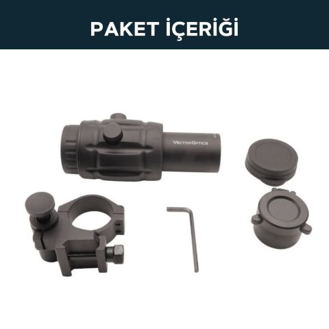 VECTOR 3x MAGNIFIER Yakınlaştırıcı SCOT-07A  SCMF-11