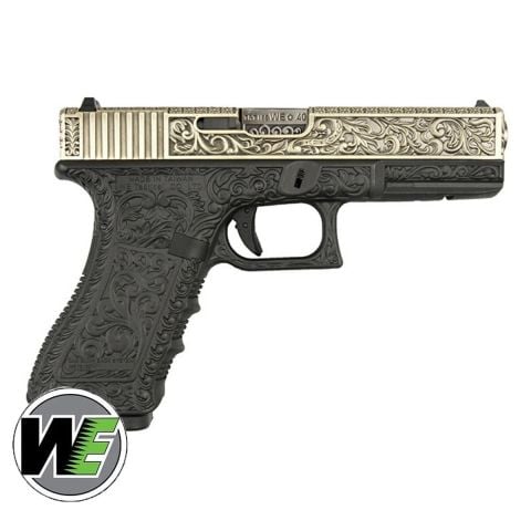 Airsoft Tabanca WE Glock 17 Gravür İşlemeleri