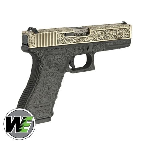 Airsoft Tabanca WE Glock 17 Gravür İşlemeleri