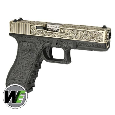 Airsoft Tabanca WE Glock 17 Gravür İşlemeleri