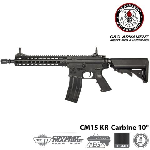 Airsoft Tüfek G&G CM15 KR-Carbine 10'' EGC-15P-CAR-BNB