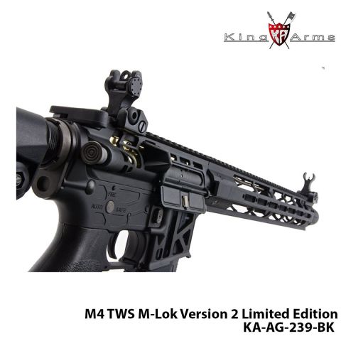 Airsoft Tüfek KİNG ARMS M4 TWS M-Lok Version 2 KA-AG-239-BK