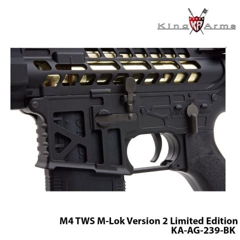 Airsoft Tüfek KİNG ARMS M4 TWS M-Lok Version 2 KA-AG-239-BK