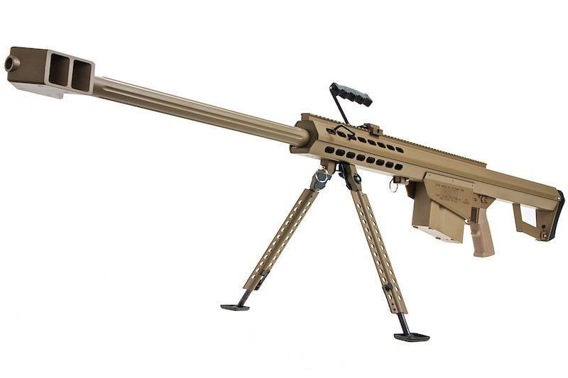 Snow Wolf BARRETT M82A1 TAN Yaylı Airsoft Tüfek Çöl Rengi