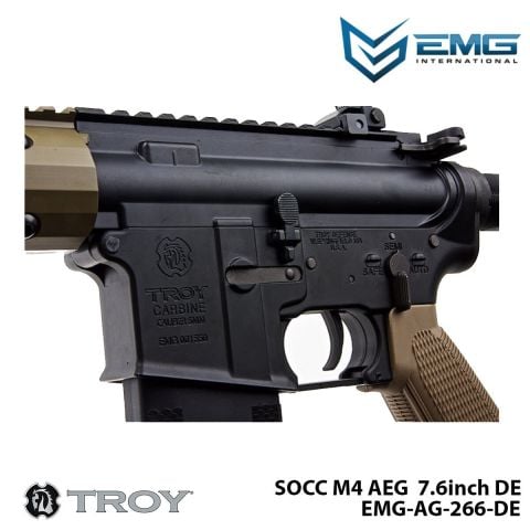 Airsoft Tüfek KİNG ARMS EMG Troy Industries SOCC M4 7.6'' EMG-AG-266-DE