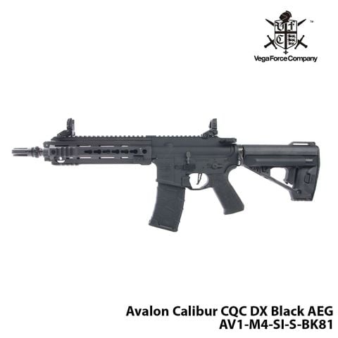 Airsoft Tüfek VFC Avalon Calibur CQC DX AV1-M4-SI-S-BK81-SİYAH