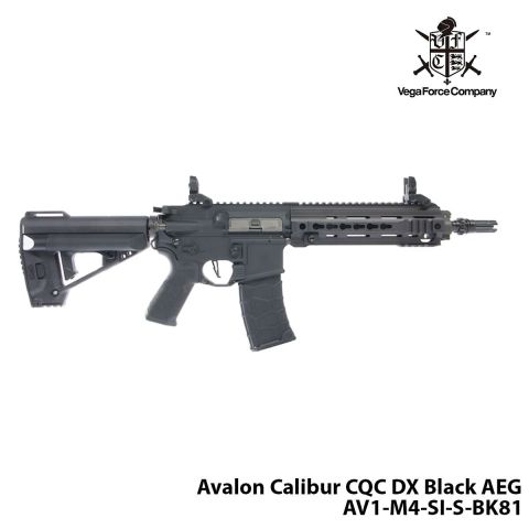 Airsoft Tüfek VFC Avalon Calibur CQC DX AV1-M4-SI-S-BK81-SİYAH