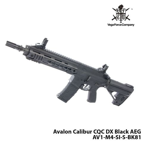 Airsoft Tüfek VFC Avalon Calibur CQC DX AV1-M4-SI-S-BK81-SİYAH