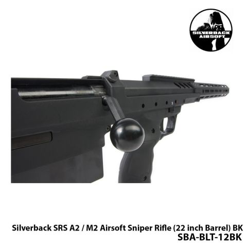 Airsoft Tüfek Sniper SILVERBACK Silverback SRS A2 / M2 16''-SİYAH-SBA-BLT-12BK