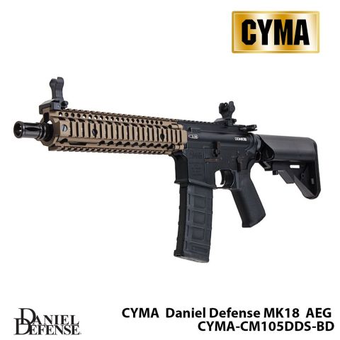 Airsoft Tüfek CYMA Platinum Daniel Defense MK18 CM105DDS-BD