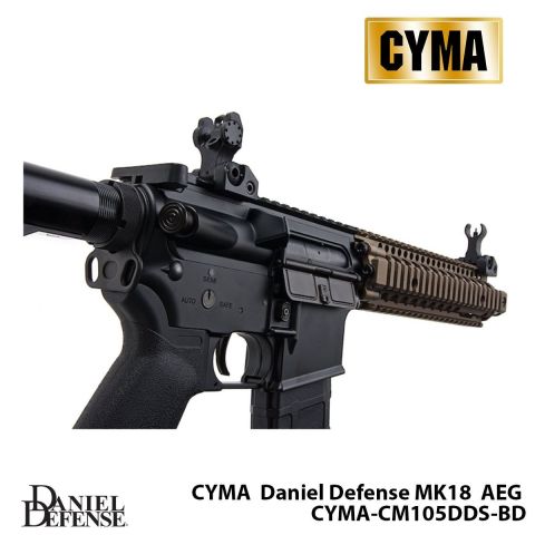 Airsoft Tüfek CYMA Platinum Daniel Defense MK18 CM105DDS-BD
