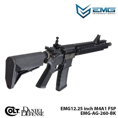 Airsoft Tüfek KİNG ARMS EMG Colt Licensed Daniel Defense 12.25'' M4A1 FSP (EMG-AG-260-BK)