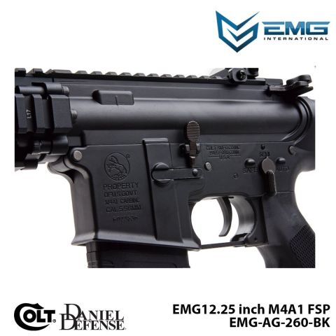 Airsoft Tüfek KİNG ARMS EMG Colt Licensed Daniel Defense 12.25'' M4A1 FSP (EMG-AG-260-BK)