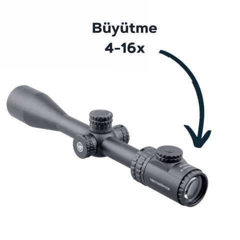 Vector Optics Hugo 4-16x44GT SFP Tüfek Dürbünü SCOL-30