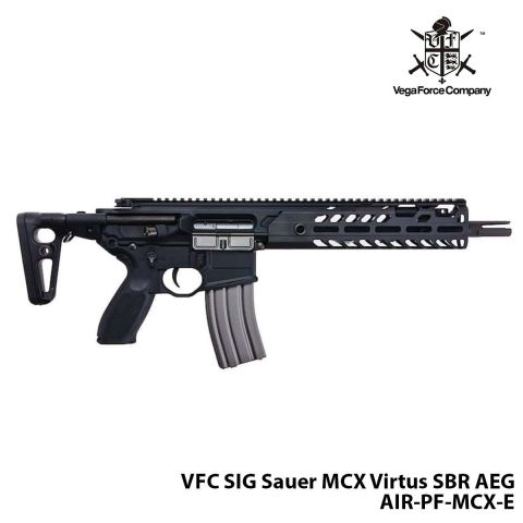 Airsoft Tüfek VFC SIG Sauer MCX Virtus SBR AIR-PF-MCX-E SİYAH