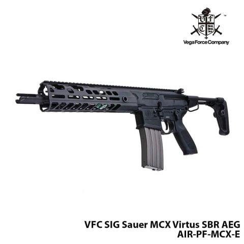 Airsoft Tüfek VFC SIG Sauer MCX Virtus SBR AIR-PF-MCX-E SİYAH