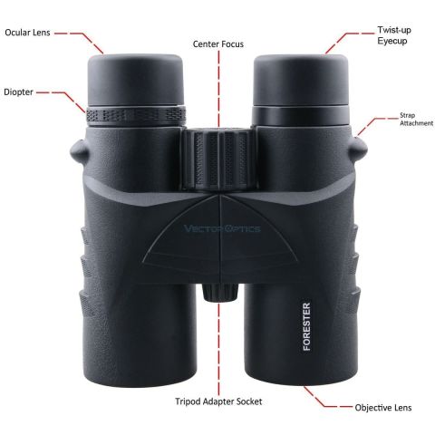 Vector Optics Forester 10x42 El Dürbünü SCBO-02