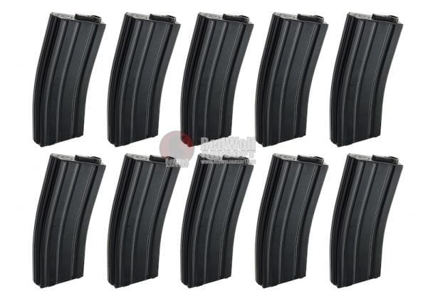 ARES M4 MAGAZINE (30 ROUNDS AEG MAGAZINE) - 10PCS/BOX - BLACK