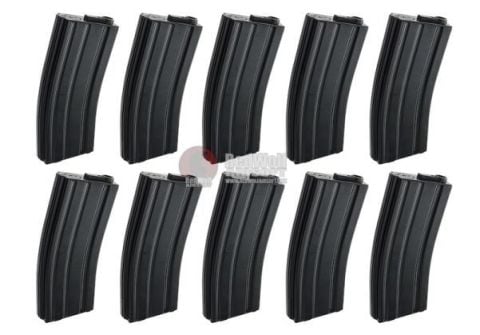 ARES M4 MAGAZINE (30 ROUNDS AEG MAGAZINE) - 10PCS/BOX - BLACK