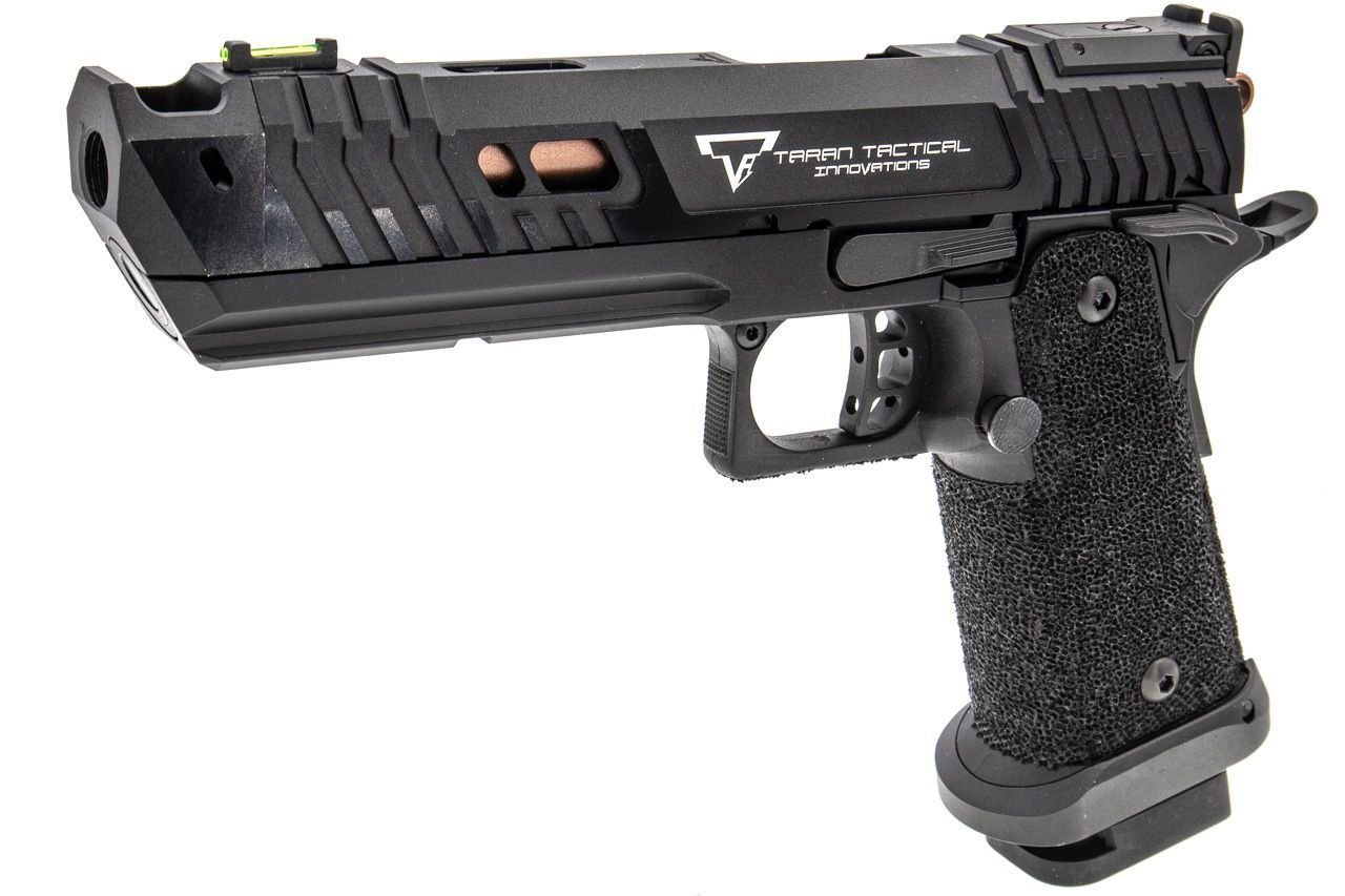 Airsoft Tabanca ARMY TTI Licensed JW4 Pit Viper CNC Slide Hi-Capa ) ( Black R614 )