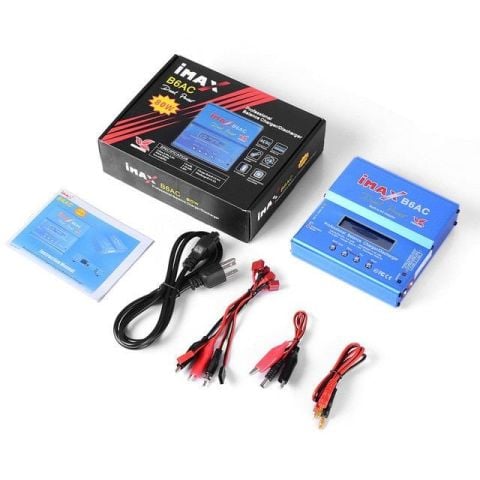 Akıllı Şarj Aleti JetFire B6AC Dahili Adaptörlü LiXX, NiXX, Pb  80W