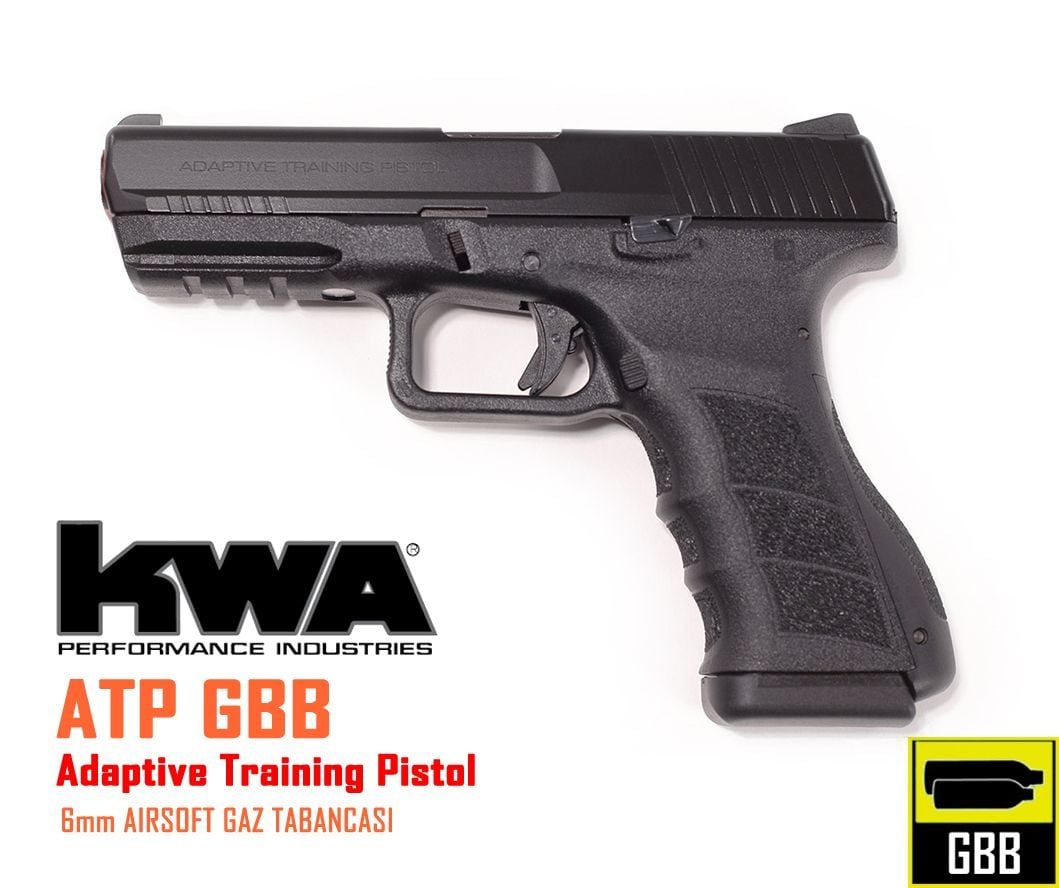 KWA  ATP-LE (Law Enforcement Eğitim Tabancası Serisi) GBB AIRSOFT TABANCA